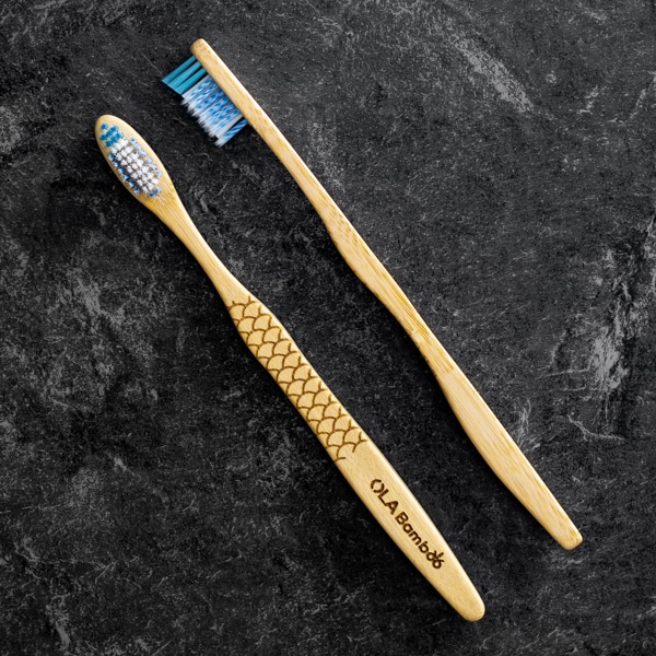 Brosses à dents en bambou manche gros