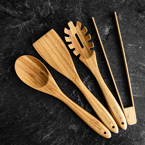 set of cooking utensils