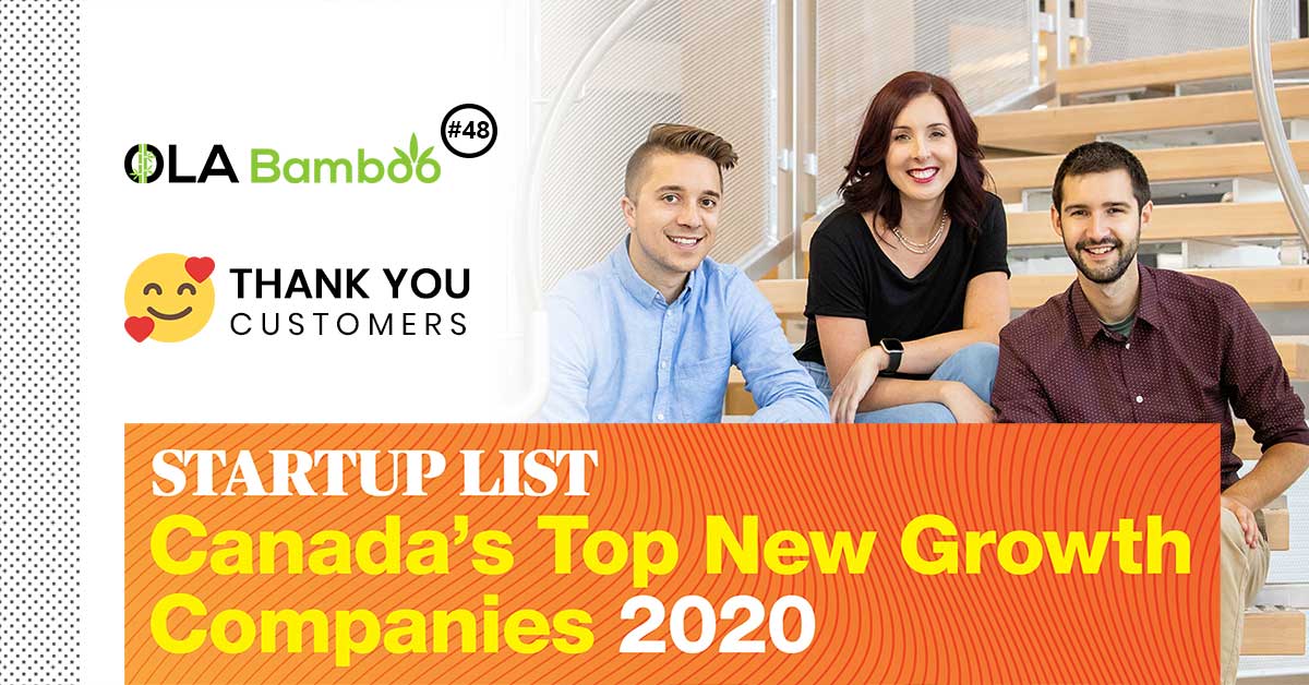 startup list 2020 - OLA Bamboo ranked at no 48