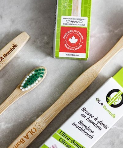 Canadian Made Products  - Bamboo toothbrush